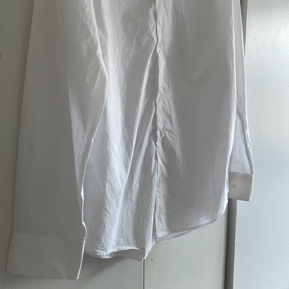 *FREE WITH PURCHASE* White button up collared shirt - Picture 7 of 11